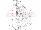 PIAGGIO NRG Power Purejet Benzin tank