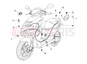 PIAGGIO NRG Power Purejet kábelezés