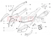 PIAGGIO Side covers