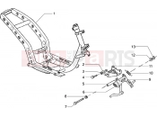 PIAGGIO chassis-central stand
