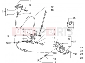 PIAGGIO front brake cylinder-brake caliper