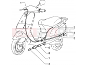 PIAGGIO bowdenek