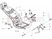 PIAGGIO Chassis-Central stand