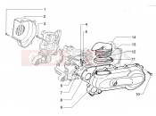 PIAGGIO Clutch cover