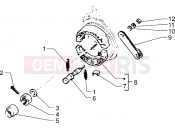PIAGGIO front brake lever-jaw