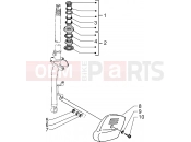 PIAGGIO Steering bearing ball tracks