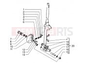 PIAGGIO Steering column