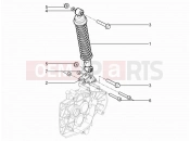 PIAGGIO Typhoon 125 4T 2V Rear suspension - Shock absorber/s