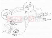 PIAGGIO Typhoon 125 4T 2V (USA) Selectors - Switches - Buttons