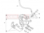 PIAGGIO Typhoon 50 2T Brakes pipes - Calipers