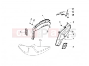PIAGGIO Typhoon 50 2T Serie Speciale oldal burkolat - idomzat