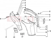 PIAGGIO oldalburkolat