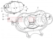 PIAGGIO X Evo 125 műszerfal
