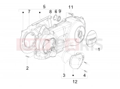 PIAGGIO X Evo 125 (UK) Crankcase cover - Crankcase cooling