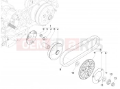 PIAGGIO X Evo 125 (UK) Driving pulley
