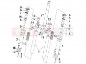 PIAGGIO X Evo 125 (UK) Fork's components (Kayaba)