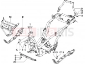 PIAGGIO X Evo 125 (UK) Frame/bodywork