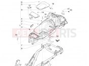 PIAGGIO X Evo 125 (UK) Helmet huosing - Undersaddle