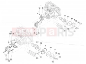 PIAGGIO X Evo 125 (UK) Rocking levers support unit