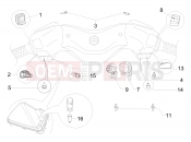 PIAGGIO X Evo 125 (UK) Selectors - Switches - Buttons