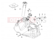 PIAGGIO X Evo 250 Benzin tank