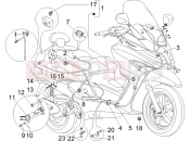 PIAGGIO X Evo 250 kábelezés