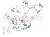 PIAGGIO X7 125 Remote control switches - Battery - Horn