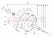 PIAGGIO X8 125 Front wheel
