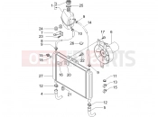 PIAGGIO X8 125 Premium Cooling system