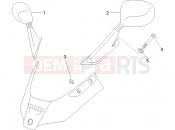 PIAGGIO X8 125 Premium Driving mirror/s