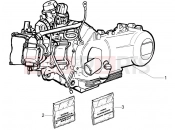 PIAGGIO X8 125 Premium Engine, assembly