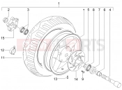 PIAGGIO X8 125 Premium Front wheel