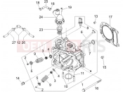 PIAGGIO X8 125 Premium Head unit - Valve