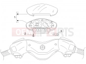 PIAGGIO X8 125 Premium Meter combination - Cruscotto