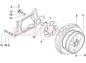 PIAGGIO X8 125 Premium Rear wheel