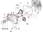 PIAGGIO X8 125 Premium Reduction unit