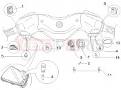 PIAGGIO X8 125 Premium Selectors - Switches - Buttons