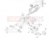 PIAGGIO X8 125 Premium Swinging arm