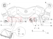 PIAGGIO X8 125 Premium Selectors - Switches - Buttons