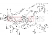 PIAGGIO X9 125 Frame