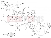 PIAGGIO X9 125 Handlebars covers