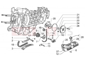 PIAGGIO Pump group-oil pan