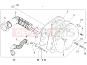 PIAGGIO X9 125 Evolution Air filter