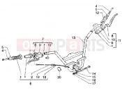 PIAGGIO Handlebar-brake pump