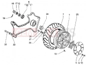 PIAGGIO Rear wheel