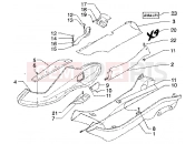 PIAGGIO Side coverings-spoiler