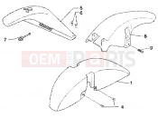 PIAGGIO Wheel compartment- mudguard