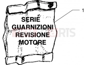 PIAGGIO Set of gaskets for engine overhaul