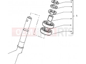 PIAGGIO Steering ball bearings assy.