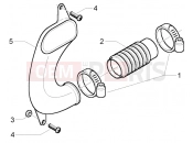 PIAGGIO Belt cooling tube